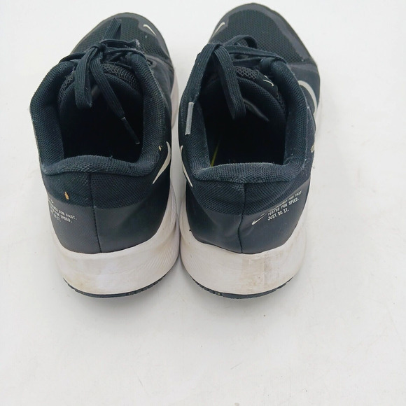 Nike Mens Quest 4 DA1105-006 Black‎ Running Shoes Sneakers Size 8 - Picture 4 of 7